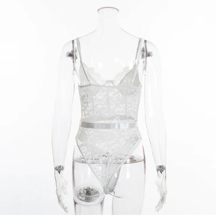 Lace Bodysuit - Romantic Lingerie
